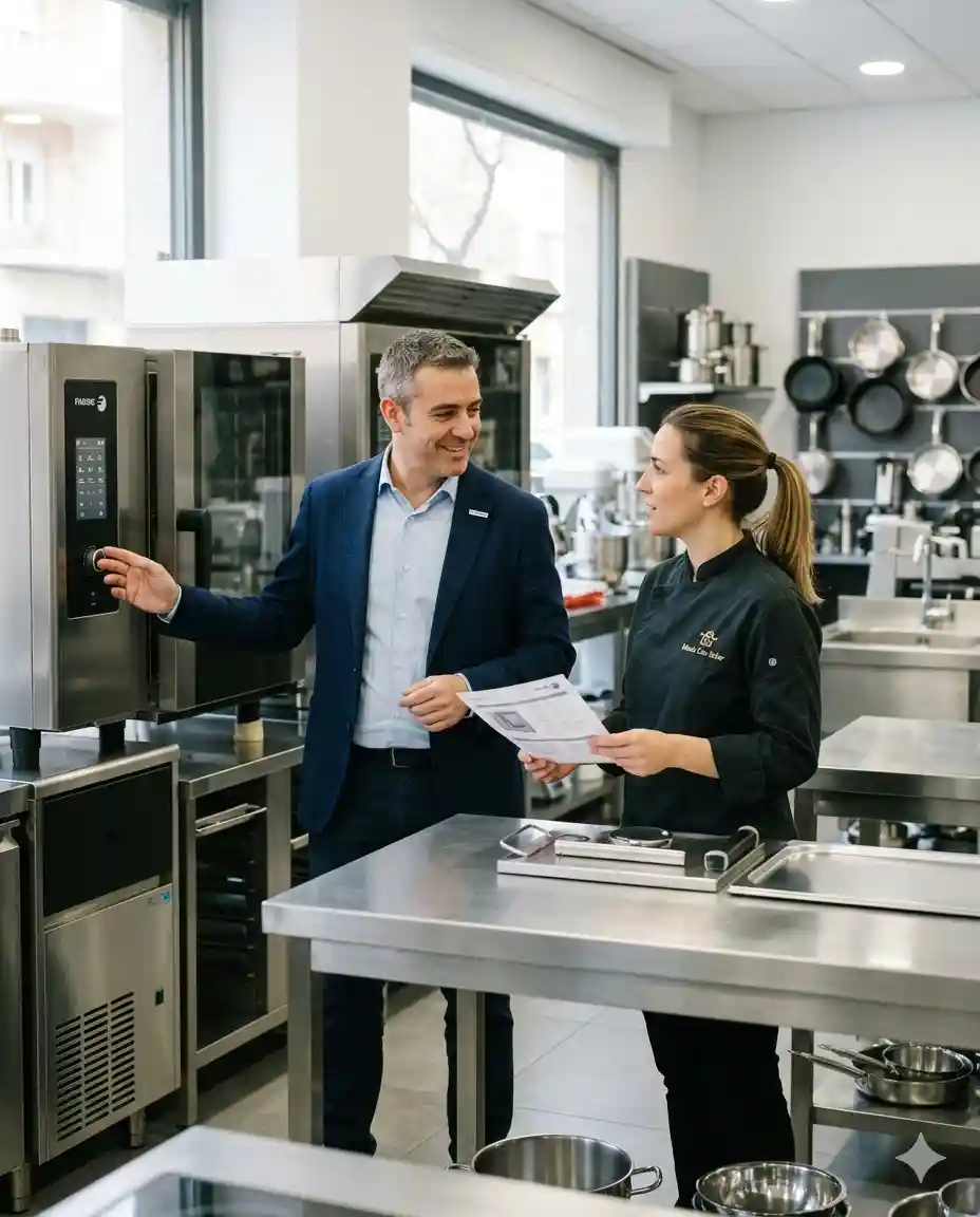 Gastroequipos – Showroom Europa
